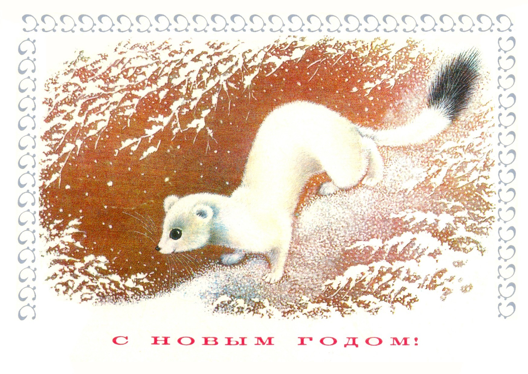Советские открытки с животными