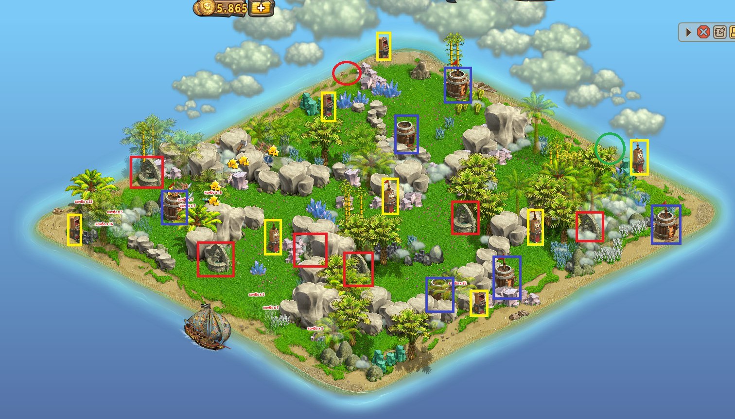 Зомби ферма пиратский остров карта