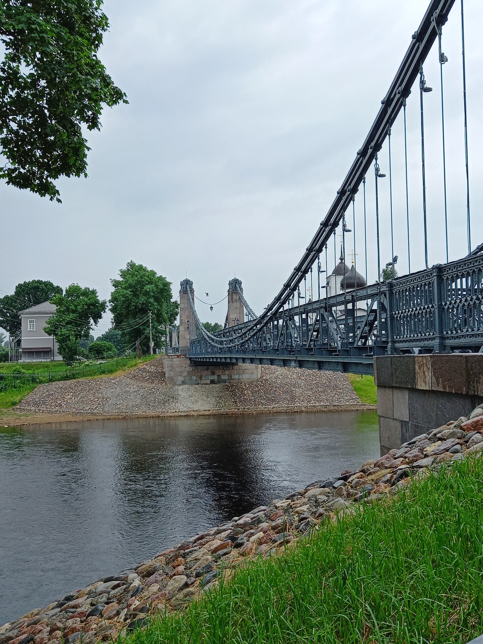 Мост река